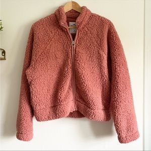 Sherpa Women's Pink Jacket Size M